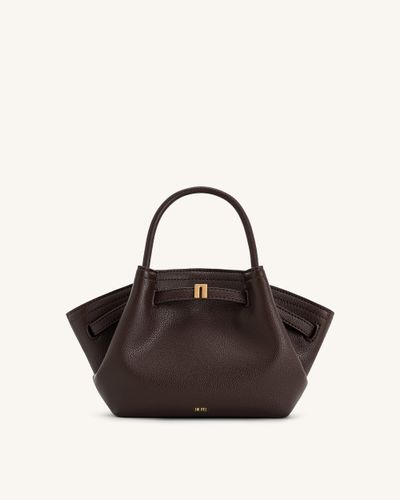 Hana Mini Tote Bag - Dark Brown - JW PEI - Modalova