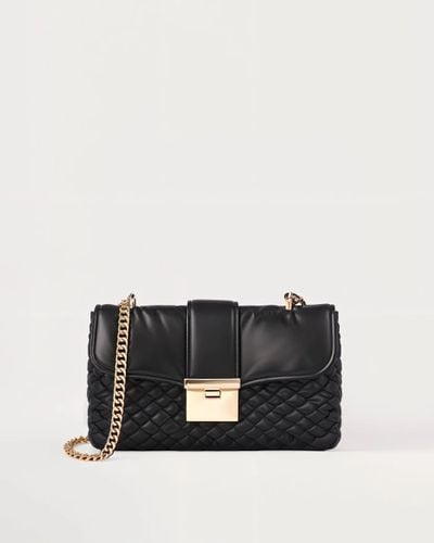 Rylee Woven Chain Bag - Black - JW PEI - Modalova