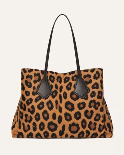 Scarlett Leopard Tote Bag - Multicolor - JW PEI - Modalova