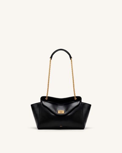 Lucia Envelope Chain Shoulder Bag - Black - JW PEI - Modalova