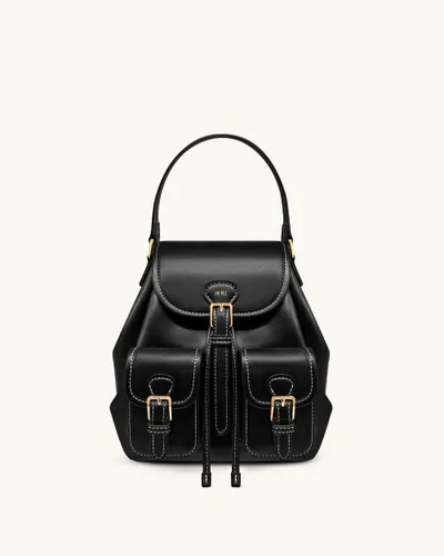 Harper Buckle Pocket Backpack - Black - JW PEI - Modalova