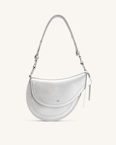 Ashlie Crossbody Bag - Silver - JW PEI - Modalova