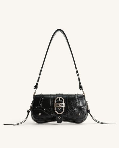 Abacus Artificial Crystal Mini Top Handle Bag - Black - JW PEI - Modalova