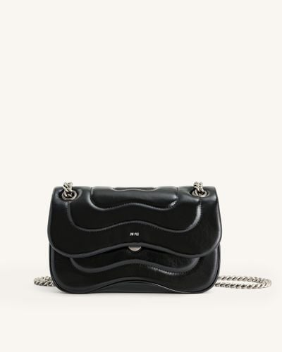 Tina Quilted Chain Crossbody - Black - JW PEI - Modalova