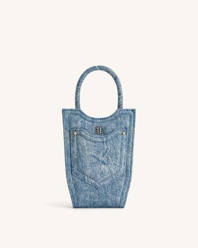 FEI Denim Phone Bag - Blue - JW PEI - Modalova