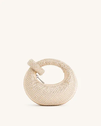 Abacus Artificial Crystal Mini Top Handle Bag - Yellow - JW PEI - Modalova