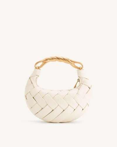 Orla Weave Handbag - White - JW PEI - Modalova