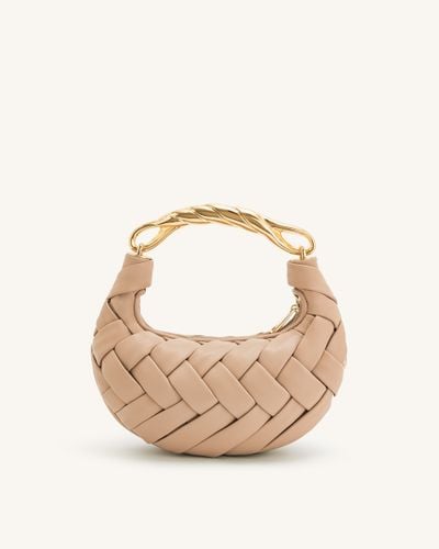 Orla Weave Handbag - Almond - JW PEI - Modalova