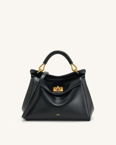 Lucia Classic Top Handbag - Black - JW PEI - Modalova