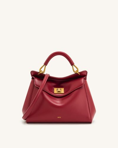 Lucia Classic Top Handbag - Claret - JW PEI - Modalova