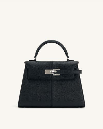 Elise Large Top Handle Bag - Black - JW PEI - Modalova