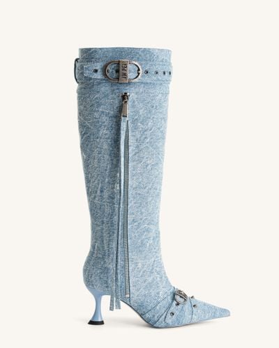 Nico Denim Boot - Blue - JW PEI - Modalova