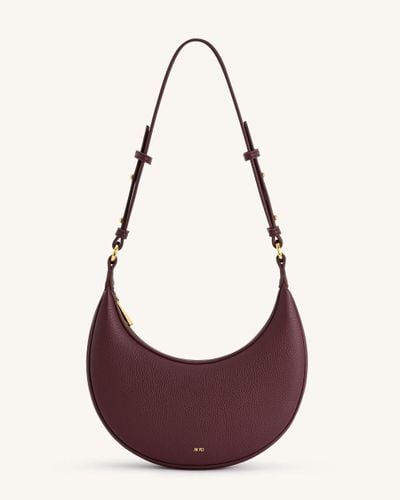 Carly Medium Shoulder Bag - Deep Claret - JW PEI - Modalova