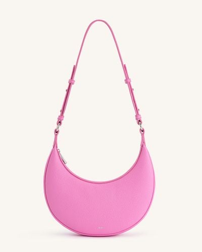 Carly Medium Shoulder Bag - Pink - JW PEI - Modalova