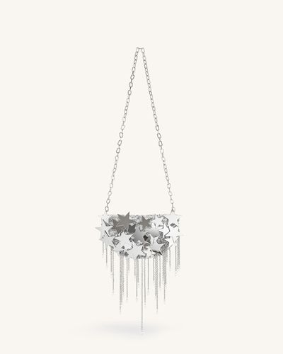 Anika Star-Embellished Chain Bag - Silver - JW PEI - Modalova