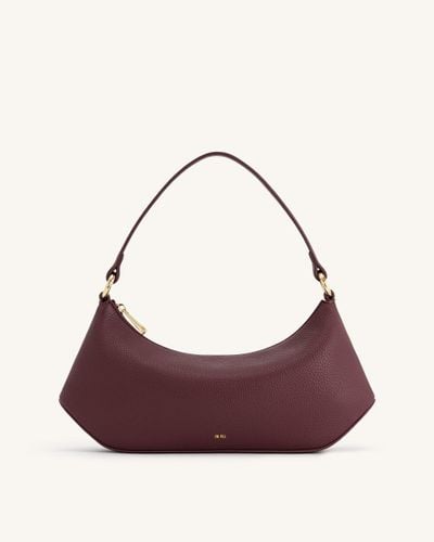 Lily Shoulder Bag - Deep Claret - JW PEI - Modalova