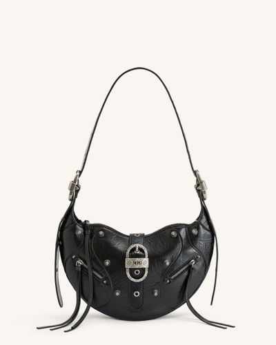 Tessa Crushed Shoulder Bag - Black - JW PEI - Modalova