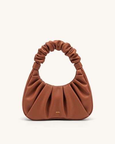 Gabbi Ruched Hobo Handbag - Nutella - JW PEI - Modalova