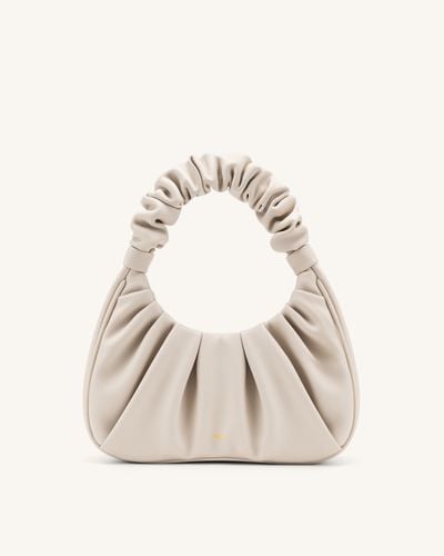 Gabbi Ruched Hobo Handbag - Ivory - JW PEI - Modalova