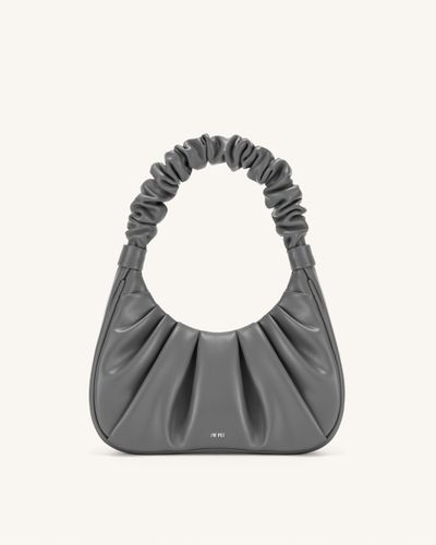 Gabbi Ruched Hobo Handbag - Gray - JW PEI - Modalova
