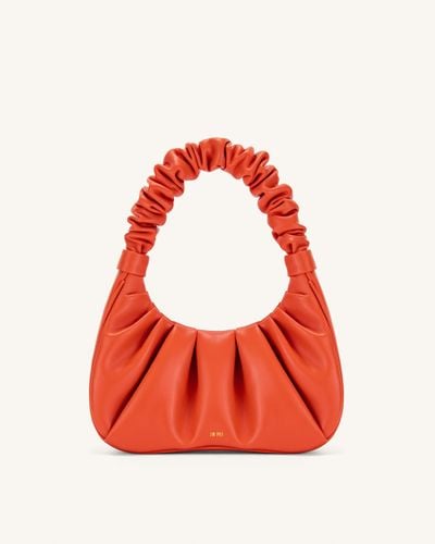 Gabbi Ruched Hobo Handbag - Scarlet - JW PEI - Modalova