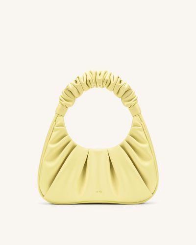 Gabbi Ruched Hobo Handbag - Light Yellow - JW PEI - Modalova