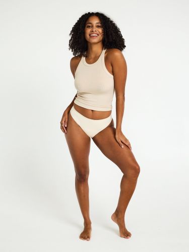 Au Naturel Seamfree Bikini Moderate-Heavy Lychee - Modibodi - Modalova