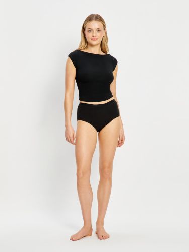 Basic Full Brief Super Black - Modibodi - Modalova