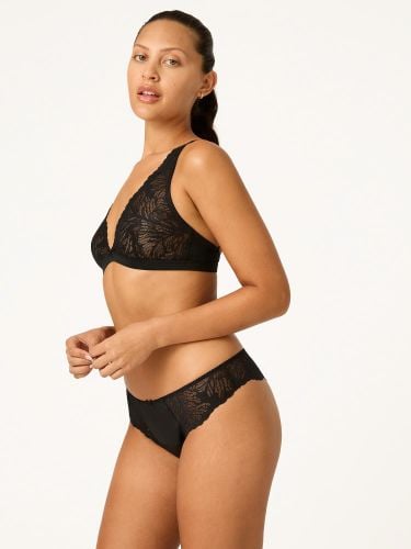 Camille Thong Light-Moderate Noir Black - Modibodi - Modalova