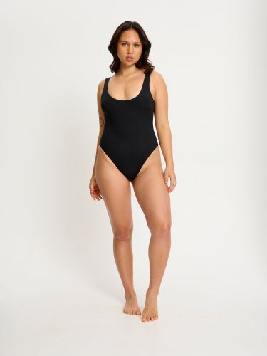 Swimwear Scoop Neck One Piece Light-Moderate Black - Modibodi - Modalova