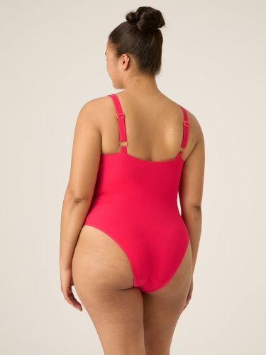 Swimwear Soft Stretch Scoop Neck One Piece Light-Moderate Glow Pink - Modibodi - Modalova