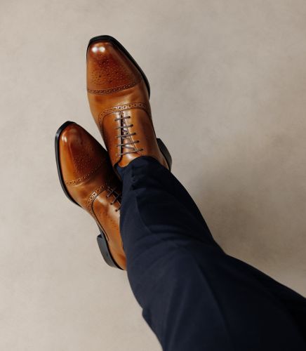 IZAC - Chaussures derby marron - IZAC - Modalova