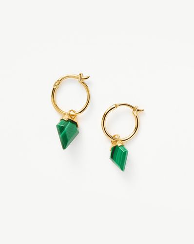 Mini Shield Hoop Earrings - Missoma - Modalova