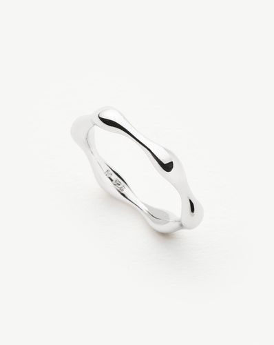 Molten Stacking Ring | Sterling Silver - Missoma - Modalova