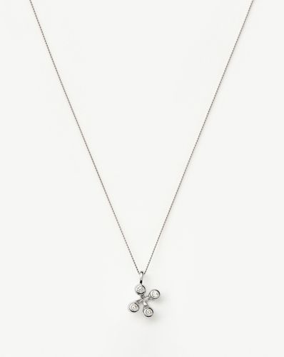 Atom Pendant Necklace | Sterling Silver Cubic Zirconia - Missoma - Modalova