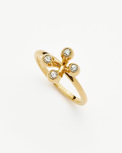 Atom Ring | 18ct Gold Vermeil - Missoma - Modalova