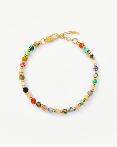 Beaded Bracelet | 18ct Gold Plated/Multi Beaded - Missoma - Modalova