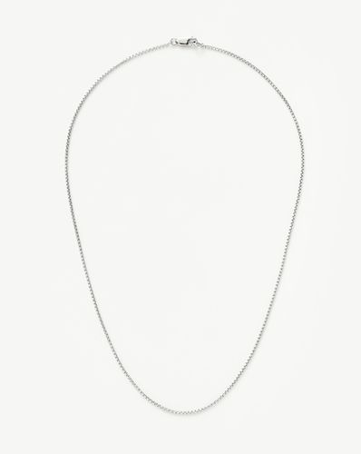 Box Link Chain Necklace | Sterling Silver - Missoma - Modalova