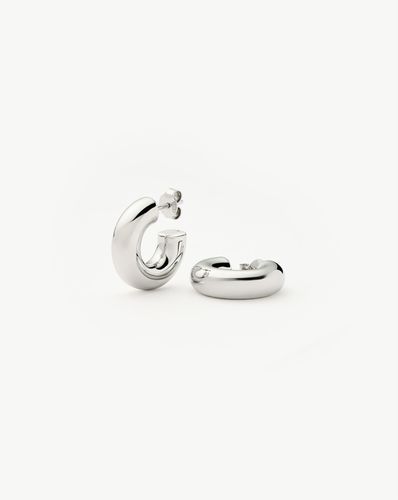 Chubby Small Hoop Earrings | Sterling Silver - Missoma - Modalova