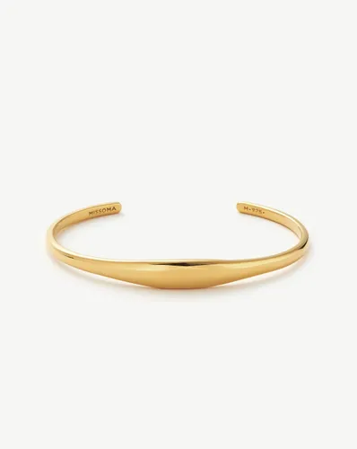 Button Pearl Classic Stacking Ring | 18ct Gold Vermeil/Pearl - Missoma - Modalova