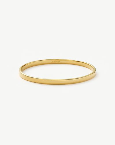 Classic Round Bangle | 18ct Gold Plated - Missoma - Modalova