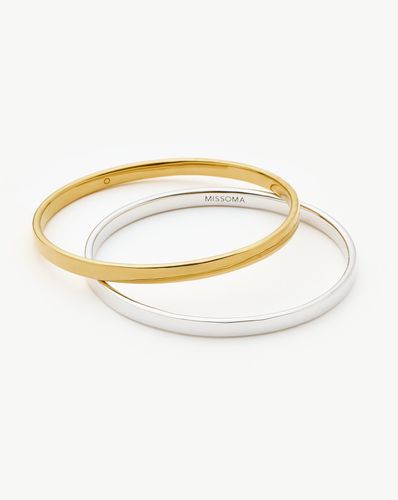 Classic Bangle Bracelet Set | Mixed Metal - Missoma - Modalova