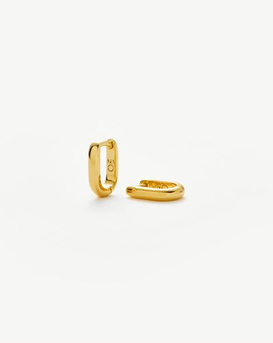 Classic Ovate Huggies | 18ct Recycled Gold Vermeil on Recycled Sterling Silver - Missoma - Modalova