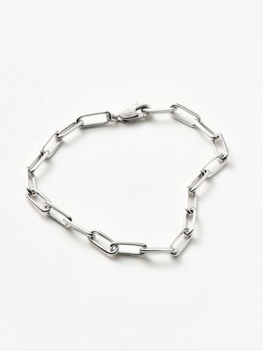 Classic Mini Paperclip Chain Bracelet | Silver Plated - Missoma - Modalova