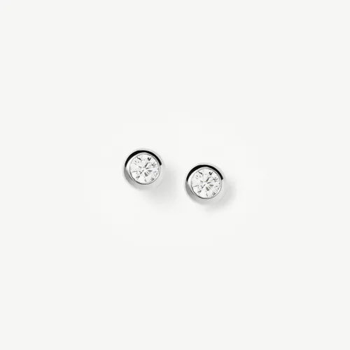 Classic Stone Stud Earrings | Sterling Silver - Missoma - Modalova
