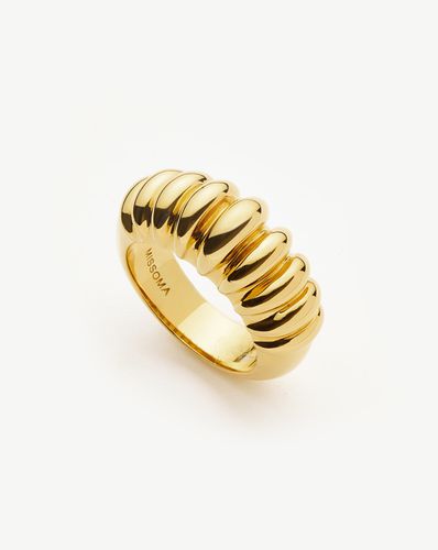 Claw Ridge Ring | 18ct Gold Plated - Missoma - Modalova