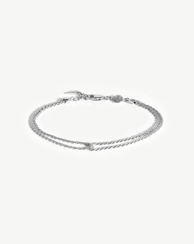 Double Rope Bracelet | Sterling Silver - Missoma - Modalova