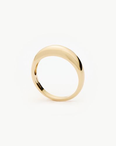 Fine Classic Dome Ring | 14ct Solid Gold - Missoma - Modalova