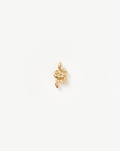 Fine Snake Single Stud Earring - Missoma - Modalova