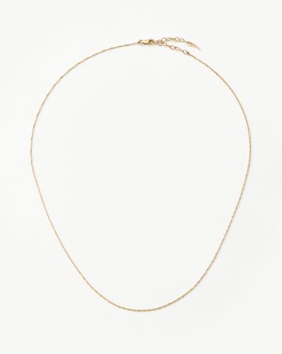 Fine Twisted Short Chain Necklace - Missoma - Modalova